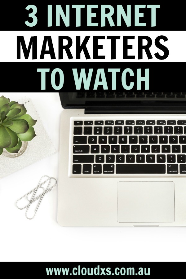 3 Internet Marketers to Watch