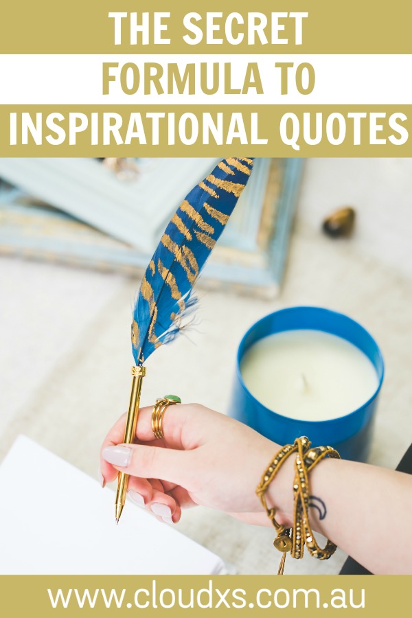 The Secret Formula To Inspirational Quotes