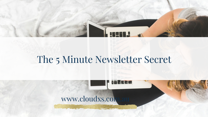 The 5 Minute Newsletter Secret!