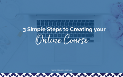 3 Simple Steps to Creating Your Online Course