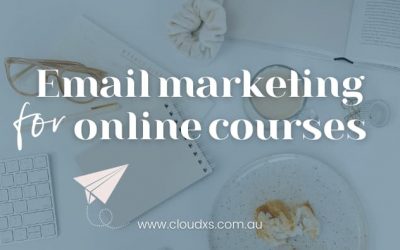 Email marketing for online courses