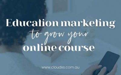 Education marketing to grow your online course